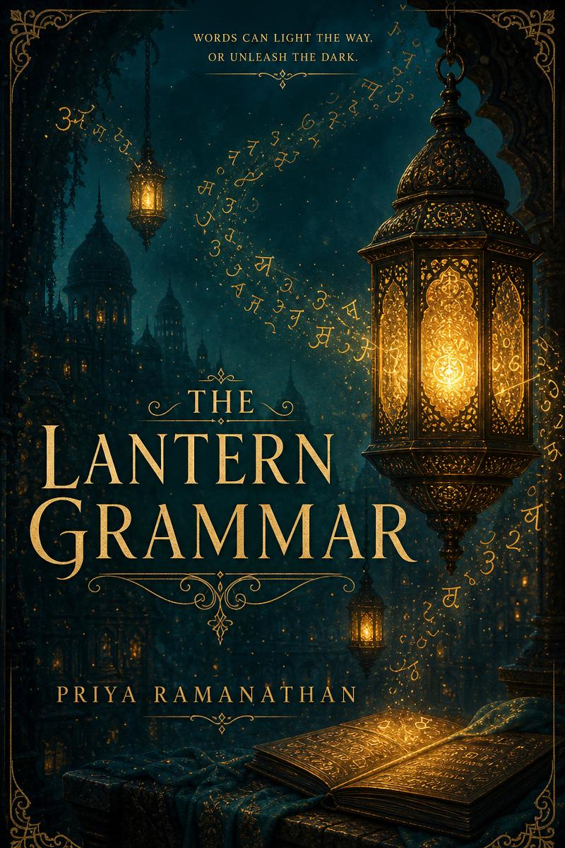 Cover of The Lantern Grammar by Priya Ramanathan